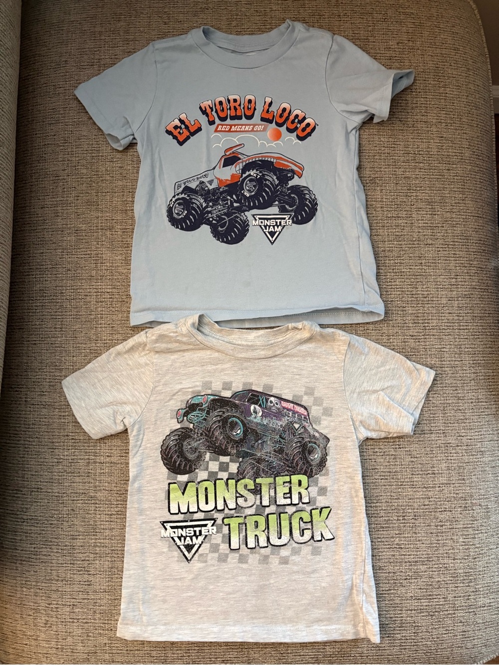 Monster Jam tshirt bundle - 2 for $15